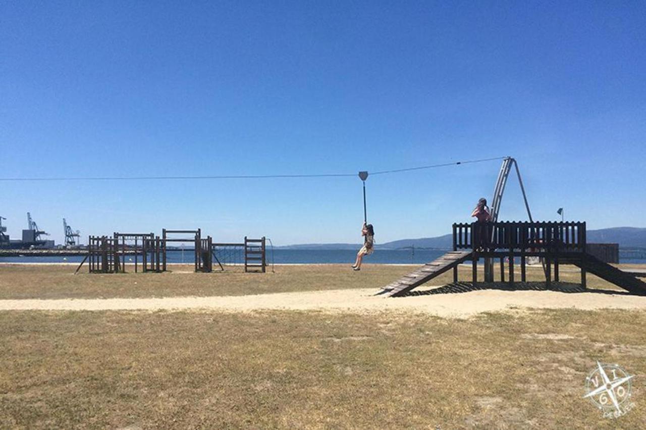 דירות וילאגרסיה דה ארוסה Impecable Piso Encima Playa Galicia מראה חיצוני תמונה